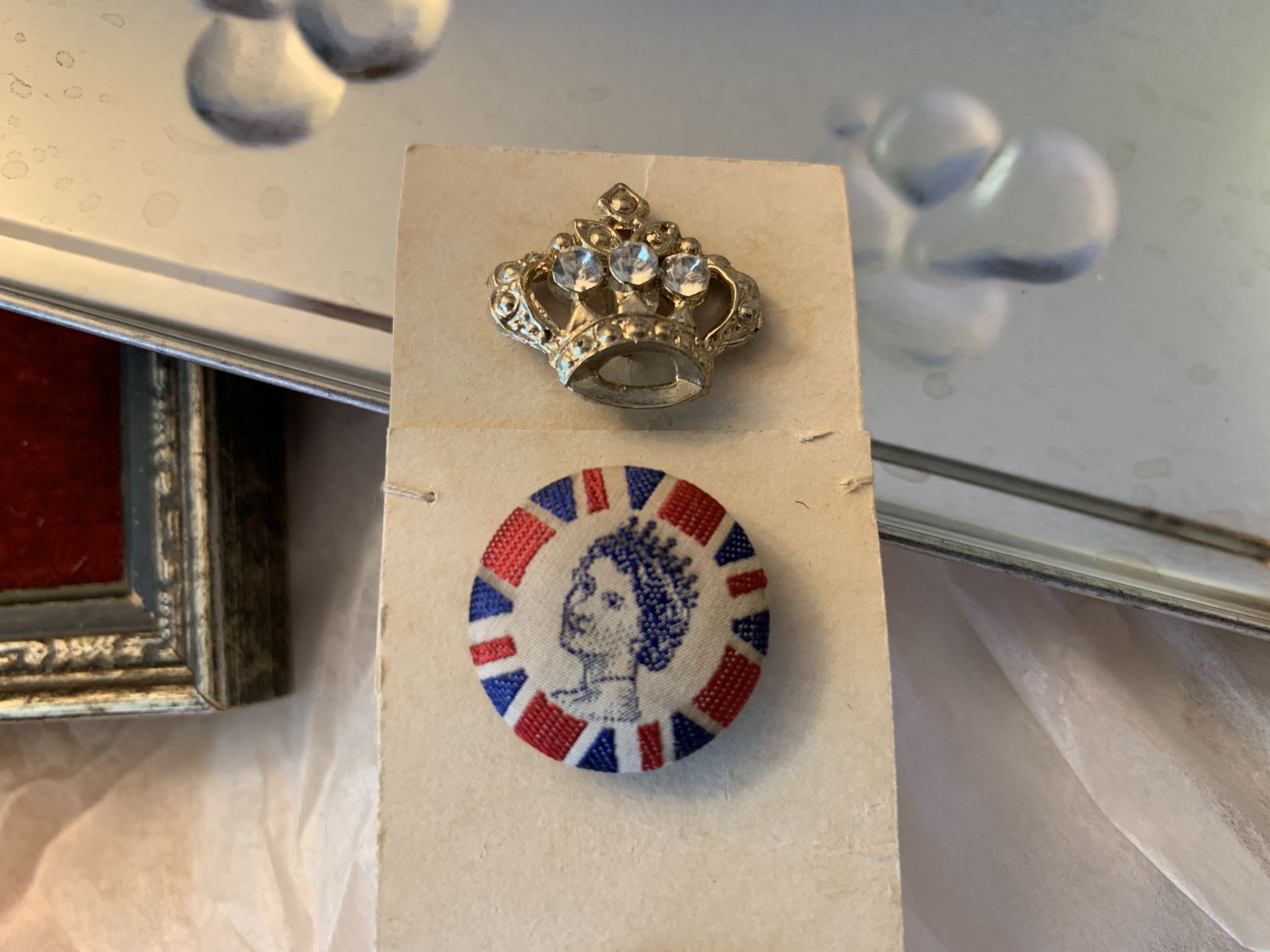 A prized button collection